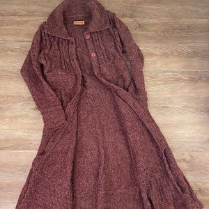 PERIKA Peruvian Trading Co. Long Cardigan Sweater